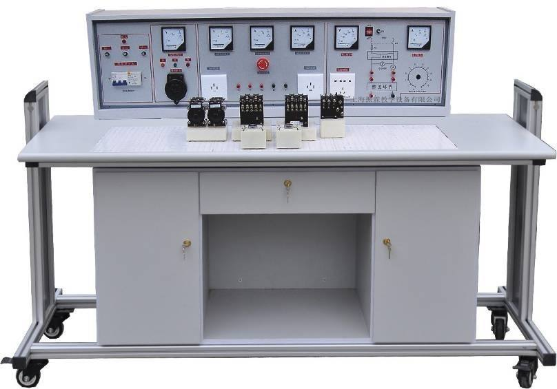 這一款是上海振霖教學(xué)設(shè)備公司生產(chǎn)的ZLCB-801型電工電子實(shí)驗(yàn)臺(tái)。